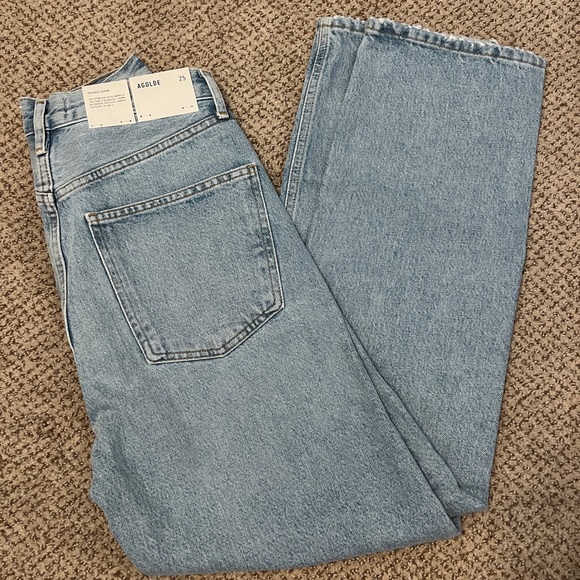 NWT. Agolde 90’s mid rise loose fit in snapshot. Size 25 - Picture 3 of 3